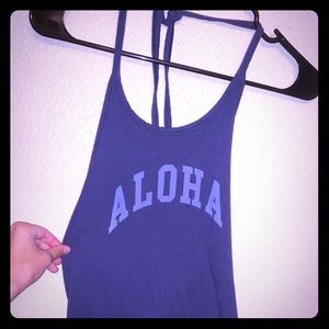 AMERICAN EAGLE HALTER TOP